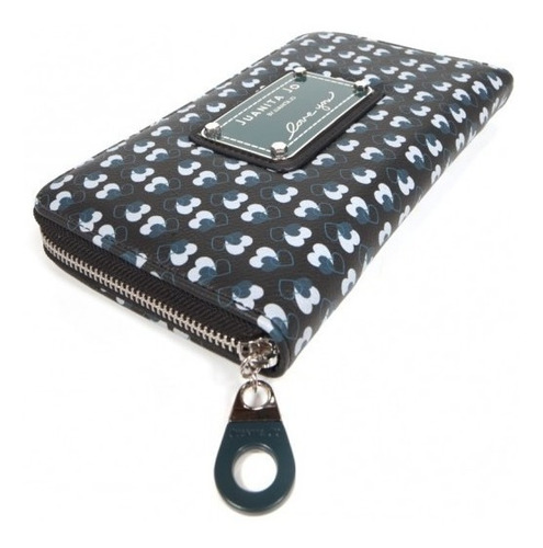 Billetera Mujer Juanita Jo Clasica Monogram 30098 Jj Love