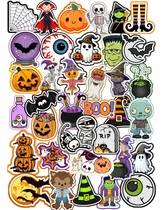 Comprar Stickers Calcos Vinilo X20 Halloween Infantil Cumple Termo