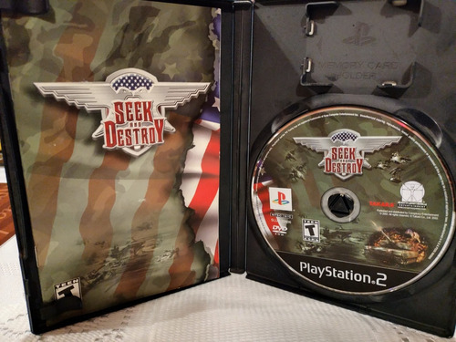 Seek And Destroy Play Station 2 Físico Original Ps2 Excelent (Usado)