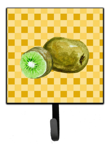 Gancho De Pared Pequeño Kiwi En Cesto Multicolor