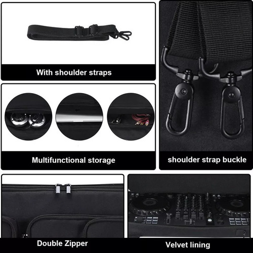 M Para Funda Dj Portátil Para Pioneer Ddj-flx6