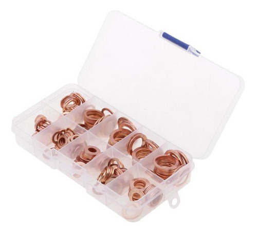 ... . 200 Piezas De Juntas De Sellado De Anillo Plano De