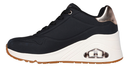 Tenis Skechers Dama 177520blk Uno Wedge
