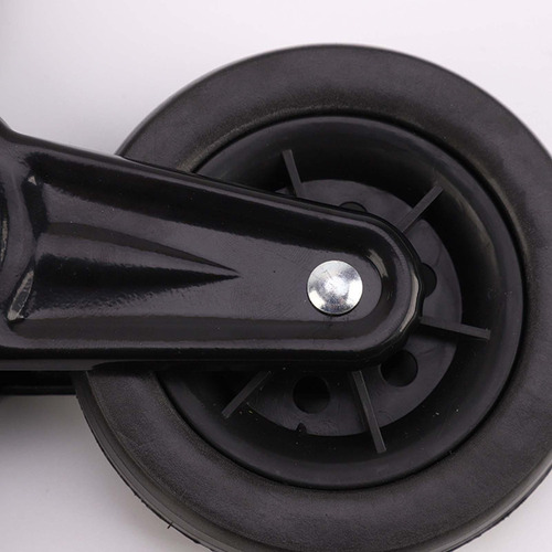 2pcs Ruedas Plegables Para Carrito De Compras, Para Escalar