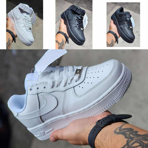 Nike Air Force 1 Triple A Bota Deportiva Talla Limitada