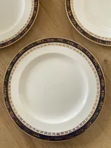 Comprar Juego De 3 Platos Postre Ingleses Alfred Meakin Antiguos