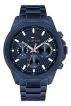 Comprar Reloj Tommy Hilfiger Hombre Larson 1710652 Malla Azul Oscuro Bisel Azul Oscuro Fondo Azul Oscuro