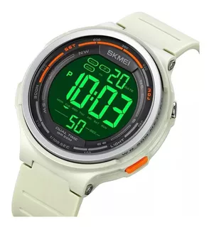 Reloj Hombre Digital Skmei Con Temporizador Alarma Acuático