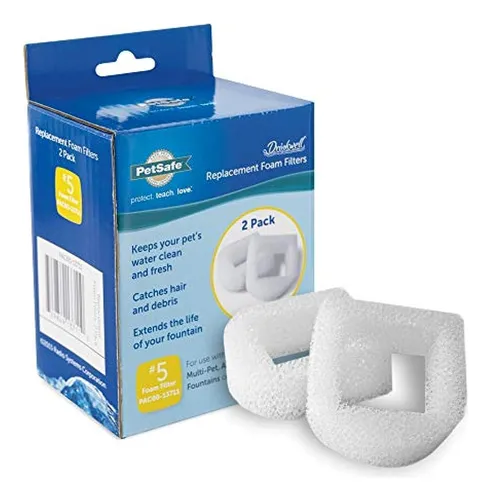 Filtro De Espuma De Repuesto Petsafe Drinkwell Para Fuentes