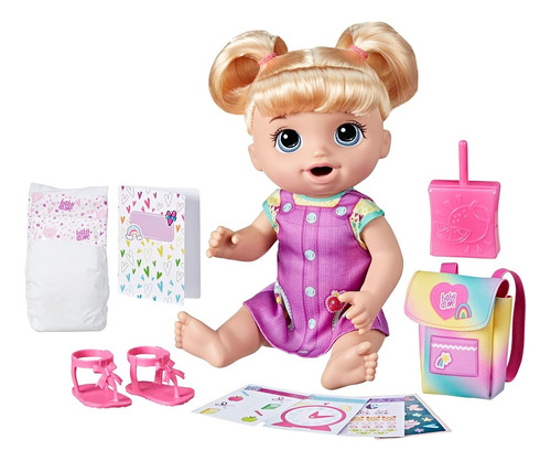 ~? Baby Alive Time For School Baby Doll Set, Back To School 