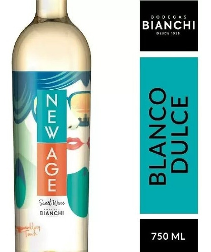 Vino Blanco Dulce New Age Bodega Bianchi 750 Ml