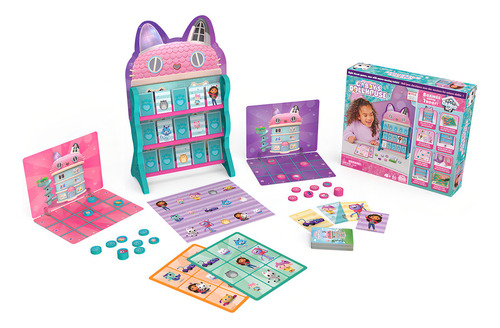 Gabbys Dollhouse, Juegos Hq Damas Tic Tac Toe Memory Match G