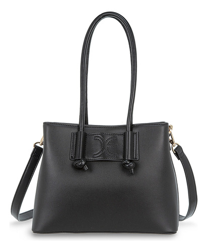 Bolsa Satchel Cloe Quembil I Grande Color Negro