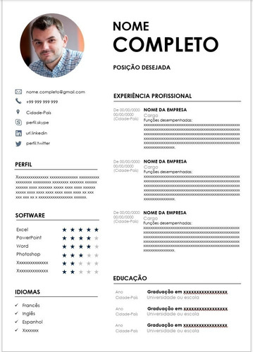 100 Modelos De Currículo Profissional Editáveis No Word
