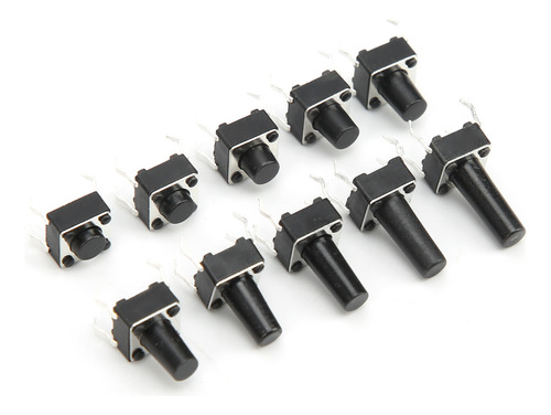 Micro Pulsador Táctil De 100 Piezas Para Tv, Ordenador Y Ele
