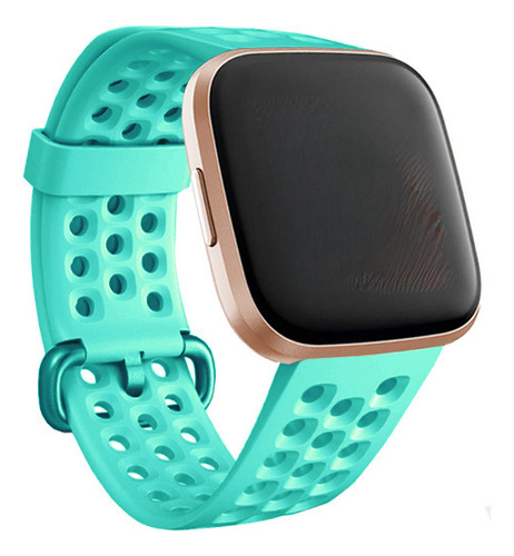 Pulsera Inteligente Fitbit Versa2 Con Agujero Grande, Gris,