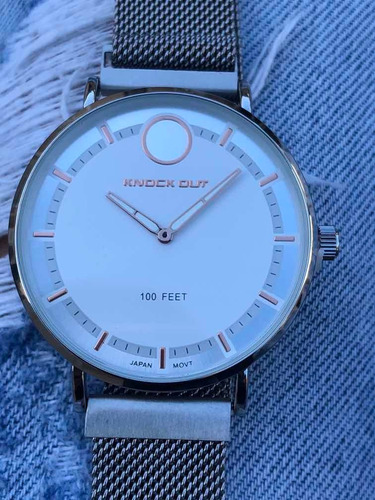 Reloj Knock Out Malla Tejida Hombre 1575 Cuotas! Casa Tagger