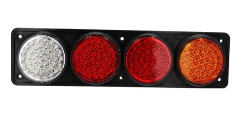 Faro Trasero (555x145) Cuadruple Con Led