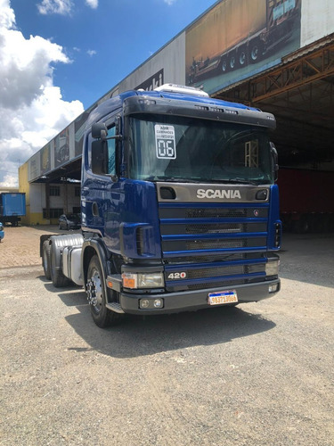 Scania - R 124 - 420 - 6x2 - Ano 2006 950.000 Km