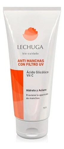 Lechuga Crema De Manos Anti Manchas Con Filtro Uv 75 Ml