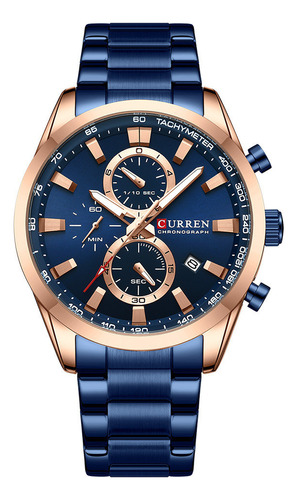 Reloj Curren De Acero Inoxidable Para Hombre 8445