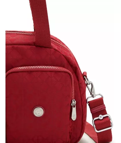 Ripley - KIPLING ASSENI - BOLSO DE MANO PARA MUJER ROJO ROUGE MINI