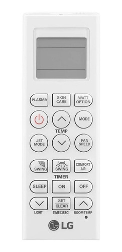 Imagen 4 de 4 de Aire acondicionado LG Dual Cool mini split inverter frío 18000 BTU blanco 220V VM182C7