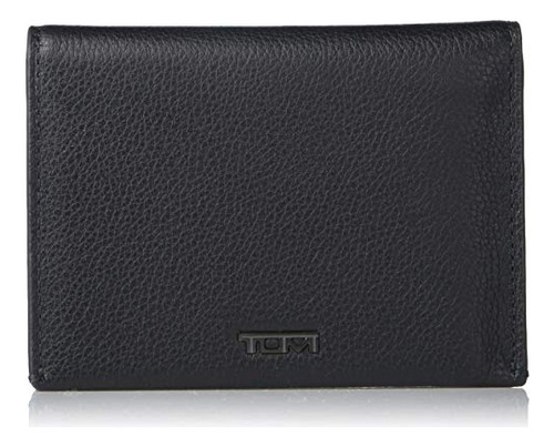 Tumi - Nassau L-fold Wallet For Hombre - Black 4fjhy