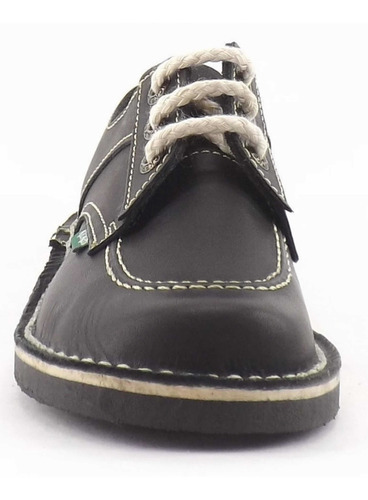 Imagen 3 de 5 de Zapato Colegial Kickers Cuero Cordon Scoop