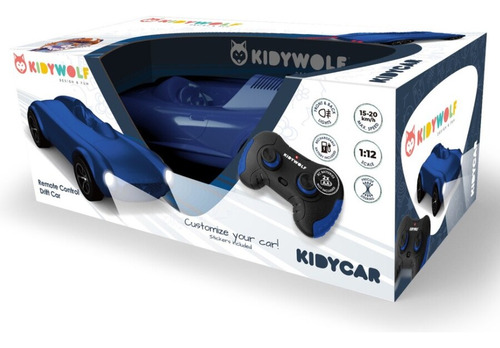 Kidycar Auto A Control Remoto Con Luces 20km/h Kidywolf