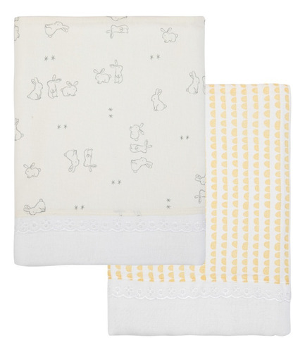 Kit Ajuar Bebé 10 Piezas Mantilla Toalla Pañal Babero Lujo Color Neutro