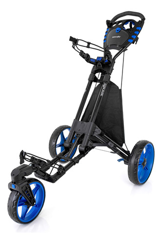 Serenelife Slgz48 Carrito Gof 3 Rueda Plegable Ligero Para