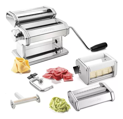 Máquina de Pasta casera 4 En 1 -Tallarines Ravioles Hogar Cocina