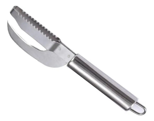 Faca Para Peixe Possui Raspador Para Tirar As Escamas