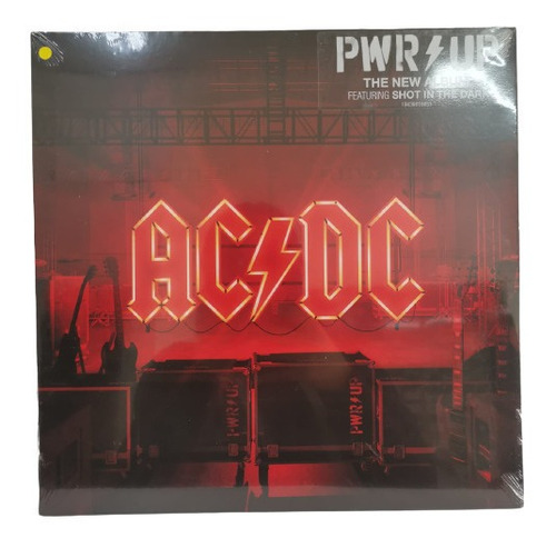 Ac/dc Pwr/up Ed. Especial Amarillo Vinilo Nuevo