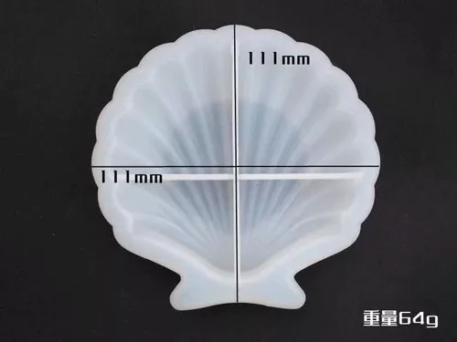 moldes de silicona para resina Concha De Mar Ostra