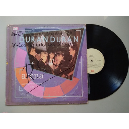 Duran Duran Arena Lp Vinilo Emi Venezuela 1985