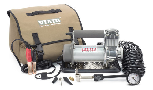 Viair 400p -  Kit De Compresor Portátil De 24 V Con Abraza.