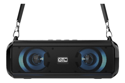 Imagen 1 de 5 de Parlante Bluetooth Gtc Con Luces Rgb Spg-146