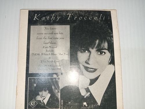 Kathy Troccoli  Promo Cd