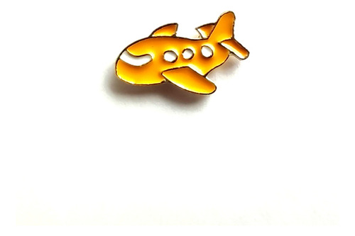 Pin Avión Amarillo 