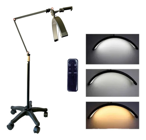 Luminária Led Ring Light Tomate Meio Lua 36w 7000k Quente/fr