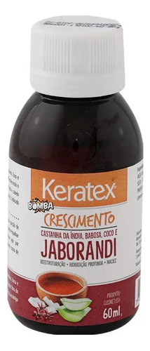 Oleo Bomba De Crescimento Capilar Keratex 60ml A