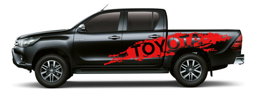 Calco Toyota Hilux Paint Mark Juego Ambos Lados