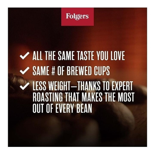 Folgers Café Molido Classic Roast Medium 272g Americano