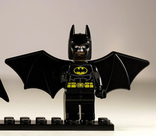 Batman Black Suit Minifigura Compatible Con Lego