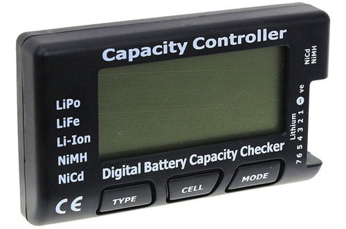 Comprobador Digital De Capacidad De Batería Rc Cellmeter 7 C