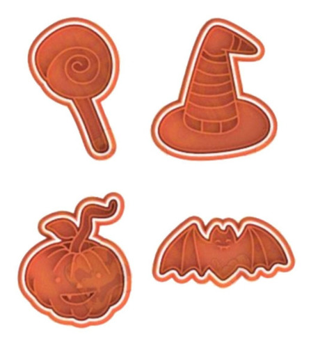 Cortadores De Galleta Halloween Sombrero - Paquete