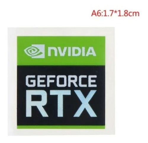 Sticker Original Nvidia Geforce Rtx 