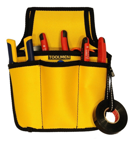 Imagen 5 de 8 de Cartuchera Bolso Portaherramientas Dieléctrico Toolmen T60